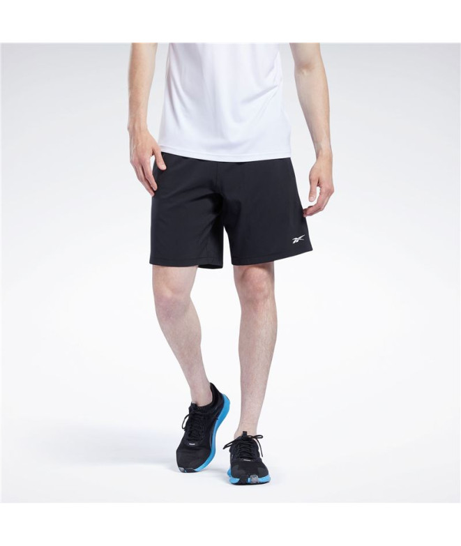 Calça Reebok Wor Woven Short Homem Preto