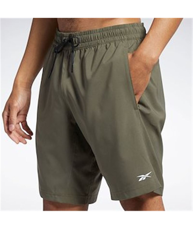 Calça de Fitness Reebok Wor Woven Homem Verde...