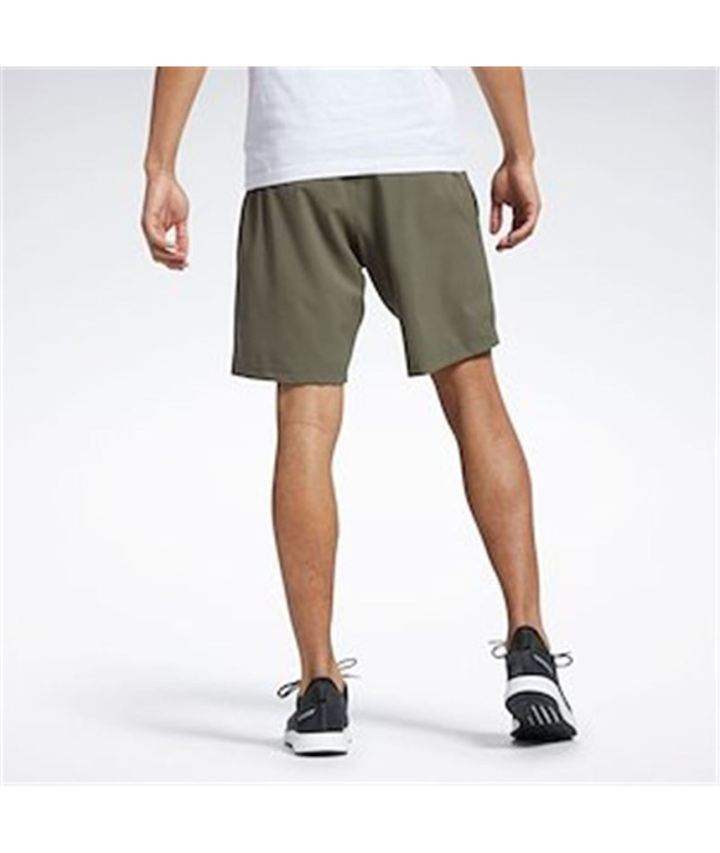 Calça de Fitness Reebok Wor Woven Homem Verde...
