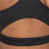 Sutiã esportivo de Fitness Reebok Id Train Racer Mulher Preto