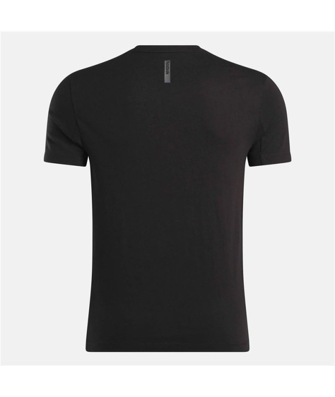 Camiseta Reebok Athlete Tee Hombre Negro