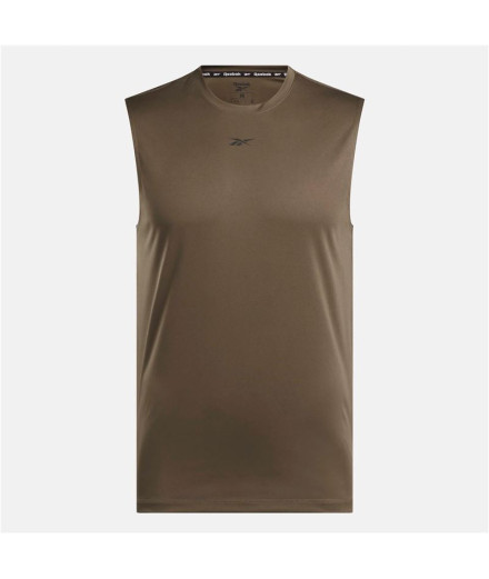 T-shirt Reebok Id Train Slvls Tech Homme Marrón