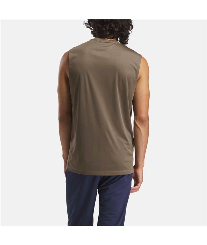 T-shirt Reebok Id Train Slvls Tech Homme Marrón