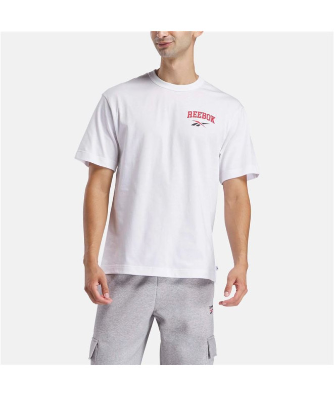 Camiseta Reebok Gs Hs Guaranteed Tee Homem Branco