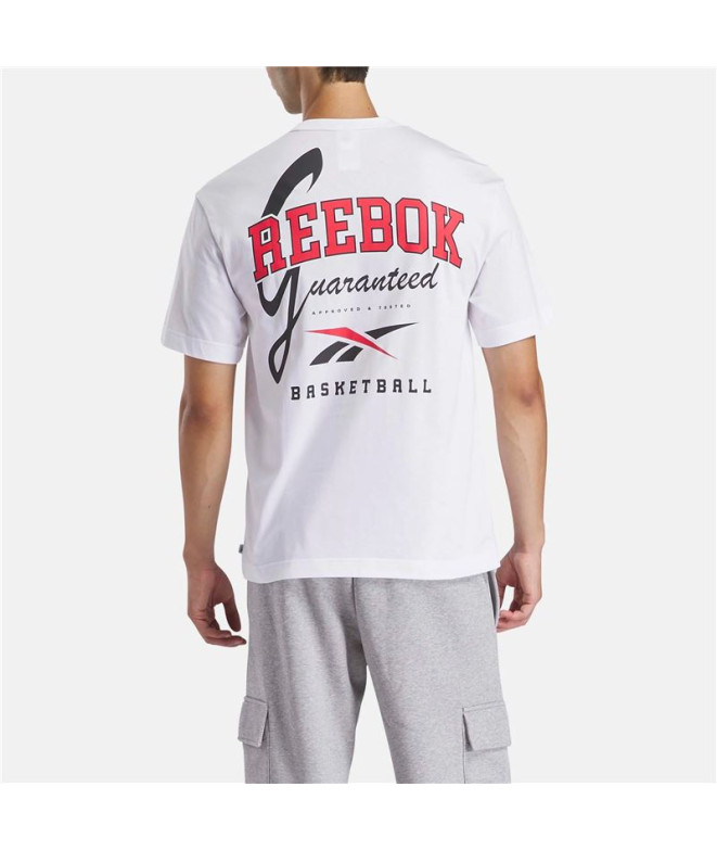 T-shirt Reebok Gs Hs Guaranteed Tee Homme Blanc