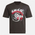 Camiseta Reebok Gs Hs Shaq Spiral Te Hombre Negro