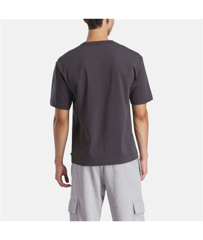 Camiseta Reebok Gs Hs Shaq Spiral Te Hombre Negro