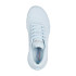 Sapatilhas Skechers Bobs B Flex Hi - Fly Mulher Azul Claro Malha Engenharia