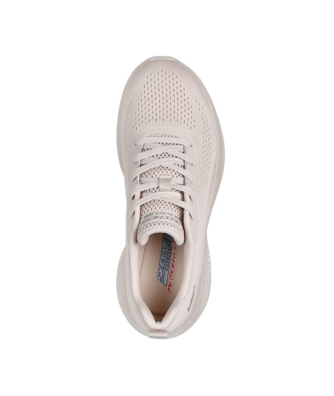 Chaussures Skechers Bobs Infinity Femme Taupe