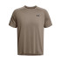 Camiseta de Fitness Under Armour Tech 2.0 SS Homem Marrom