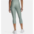 Mallas de Fitness Under Armour Tech Hi Capri Mujer Verde