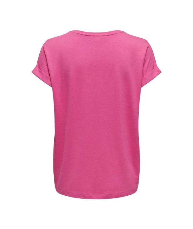 Camiseta Only Onlmoster O-Neck Noos Gin Fizz Mujer