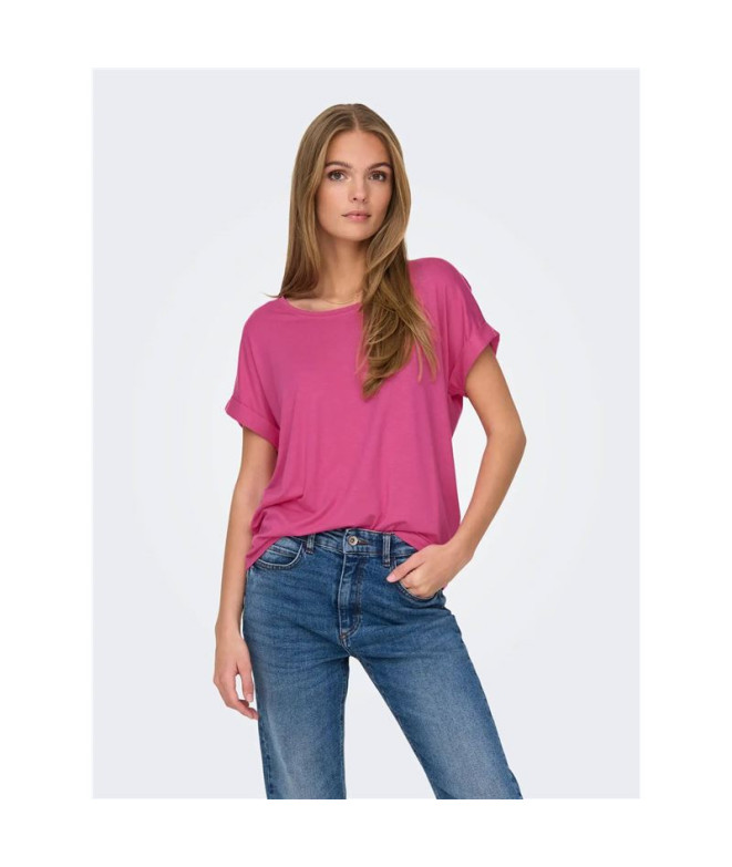 Camiseta Only Onlmoster O-Neck Noos Gin Fizz Mujer