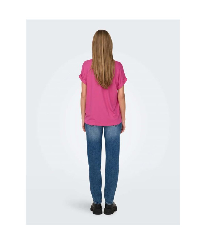 Camiseta Only Onlmoster O-Neck Noos Gin Fizz Mujer