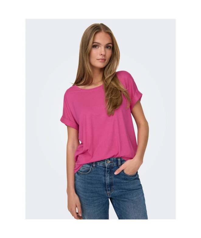 Camiseta Only Onlmoster O-Neck Noos Gin Fizz Mujer