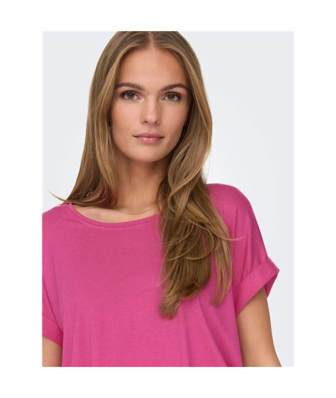 Camiseta Only Onlmoster O-Neck Noos Gin Fizz Mujer