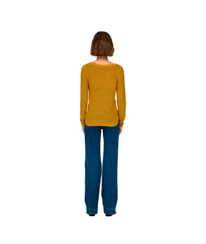 Sudadera Only Onlgeena Xo Knt Noos Golden Spice...