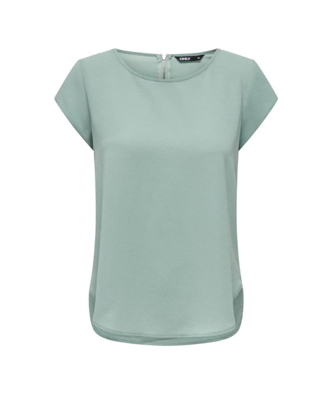 Camiseta Only Onlvic  Solid Noos Jadeite Mujer