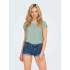 Camiseta Only Onlvic  Solid Noos Jadeite Mujer