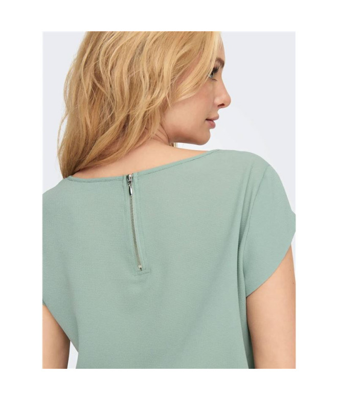 T-shirt Only Onlvic  Solid Noos Jadeite Femme