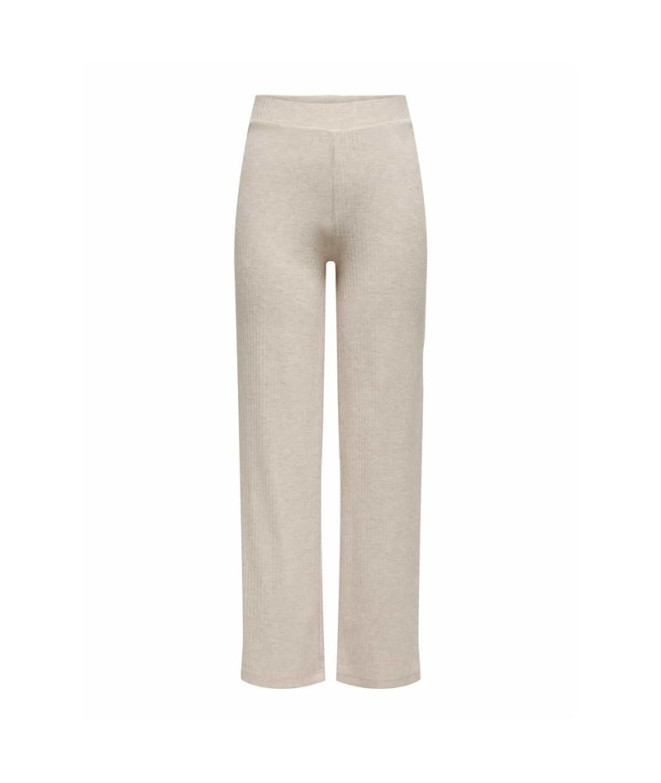 Pantalón Only Onlemma Wide Noos Pumice Stone Detail: Mujer