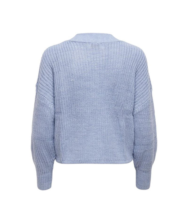 Chaqueta Only Onlcarol Nice L/S Knt Noos Blue...