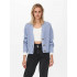 Chaqueta Only Onlcarol Nice L/S Knt Noos Blue Heron Mujer