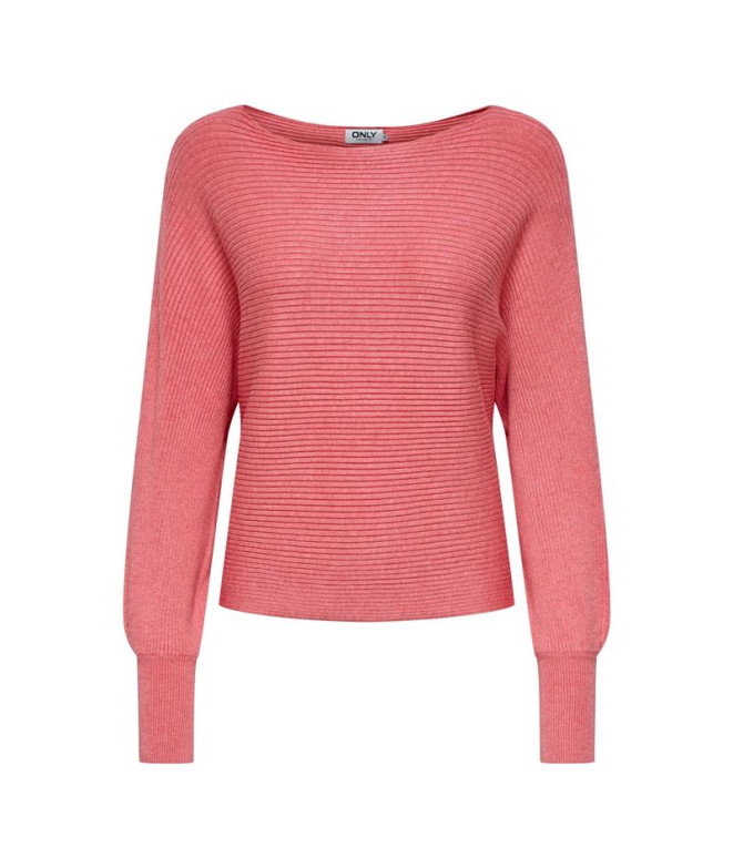 Sudadera Only Onladaline  Short Pullo Knt Noos Tea Rose Detail:W. M Mujer