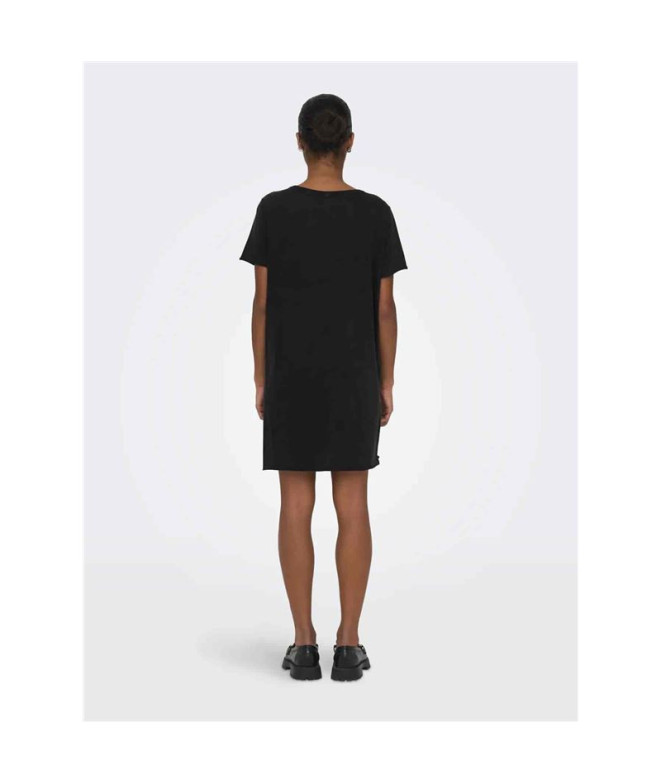 Vestido Only Onllucy Life S/S Noos Black...