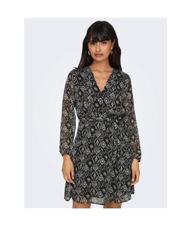 Vestido Only Onlcera Life Short Noos Preto...