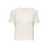 Sudadera Only Onlsunny S/S Knt Noos Cloud Dancer Mujer