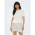 Sudadera Only Onlsunny S/S Knt Noos Cloud Dancer Mujer