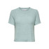 Moletom Only Onlsunny S/S Knt Noos Cinza Névoa Mulher