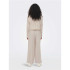 Pantalon Only Onltokyo Hw Linen Blend Noos Moonbeam Femme