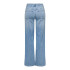 Pantalon Only Onlmadison Blush Hw Wide Dnm Cro371 Noos Light Blue Denim Femme