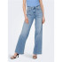 Pantalón Only Onlmadison Blush Hw Wide Dnm Cro371 Noos Light Blue Denim Mujer