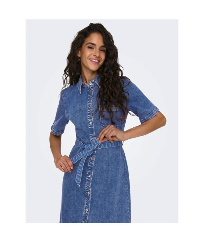 Robe Only Onllana Ss Long Dnm Rea258 Noos...