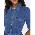 Vestido Only Onllana Ss Long Dnm Rea258 Noos Medium Blue Denim Mujer