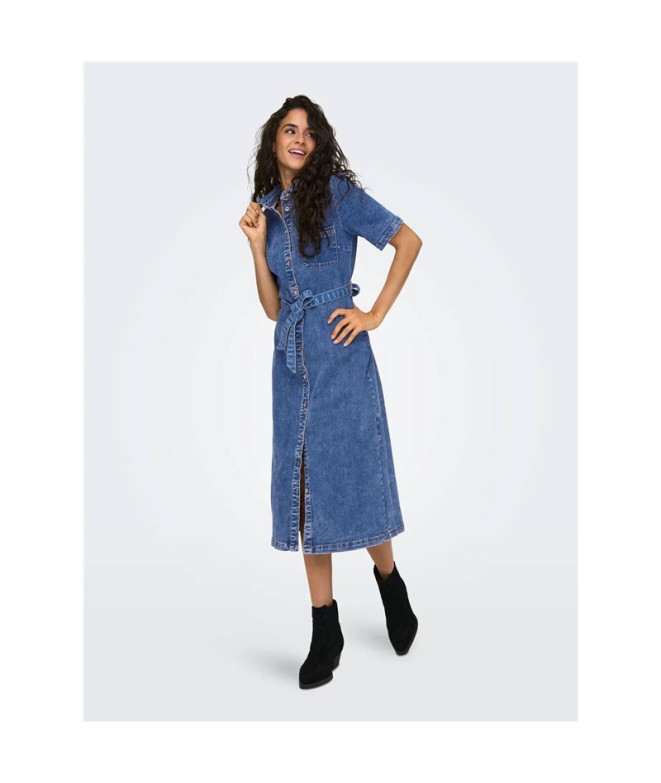 Robe Only Onllana Ss Long Dnm Rea258 Noos...