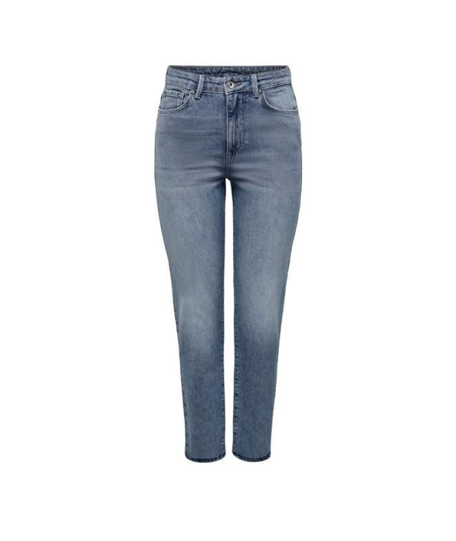 Pantalón Only Onlemily Stretch Ak Dnm Dot321Noos Special Blue Grey De Mujer