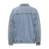 Chaqueta Only Onlocean  Oversize Dnm Noos Light Blue Denim Mujer