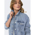Chaqueta Only Onlocean  Oversize Dnm Noos Light Blue Denim Mujer