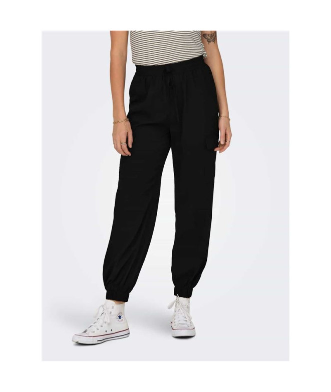Pantalón Only Onlkatinka Cargo Noos Black Mujer