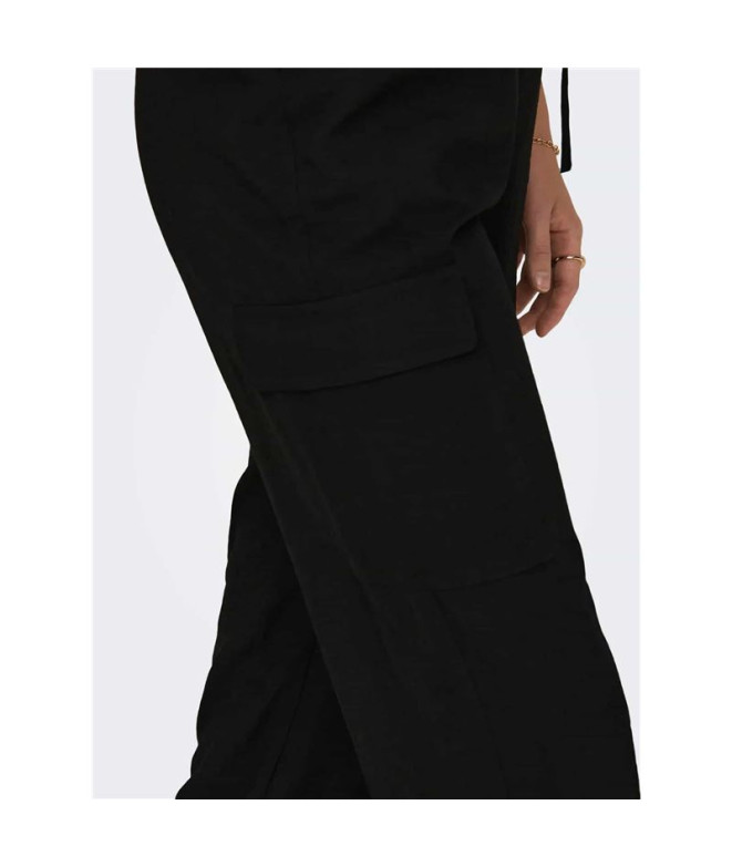 Pantalón Only Onlkatinka Cargo Noos Black Mujer
