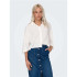 Chemise Only Onlastrid Life 2/4 Crop Noos Cloud Dancer Femme