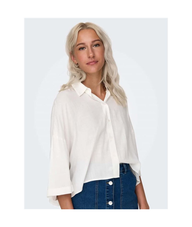 Camisa Only Onlastrid Life 2/4 Crop Noos Cloud...