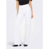 Pantalón Only Onlmadison Blush Hw Wide Dnm Cro Noos Ecru Mujer