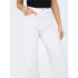 Pantalón Only Onlmadison Blush Hw Wide Dnm Cro Noos Ecru Mujer
