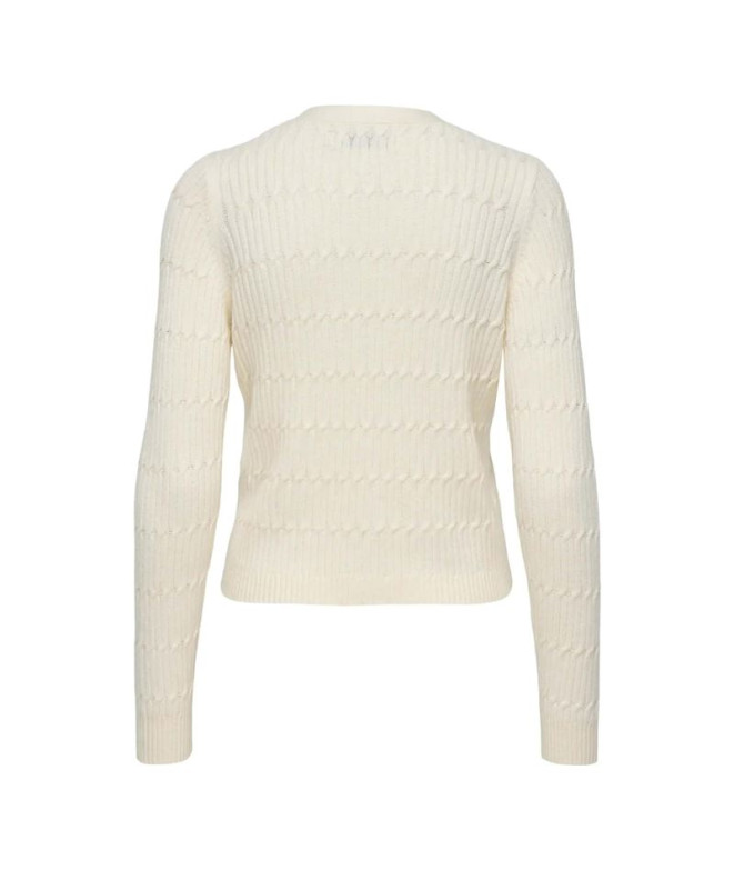 Chaqueta Only Onlkatia Ls Cable V-Neck Cardi...