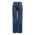 Pantalón Only Onljuicy Life Hw Wide Pocket Dnm 521 Dark Medium Blue Den Mujer